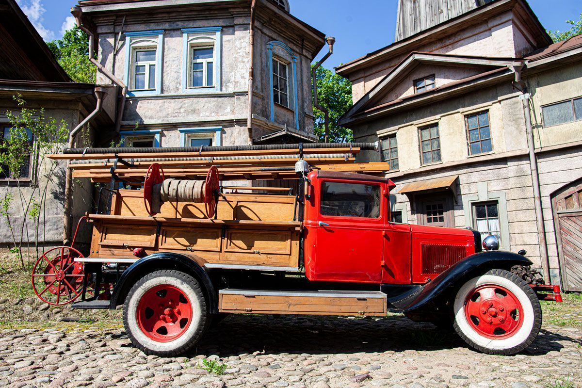 Пожарный автомобиль ГАЗ-АА ПМГ-1 (1932-1938)