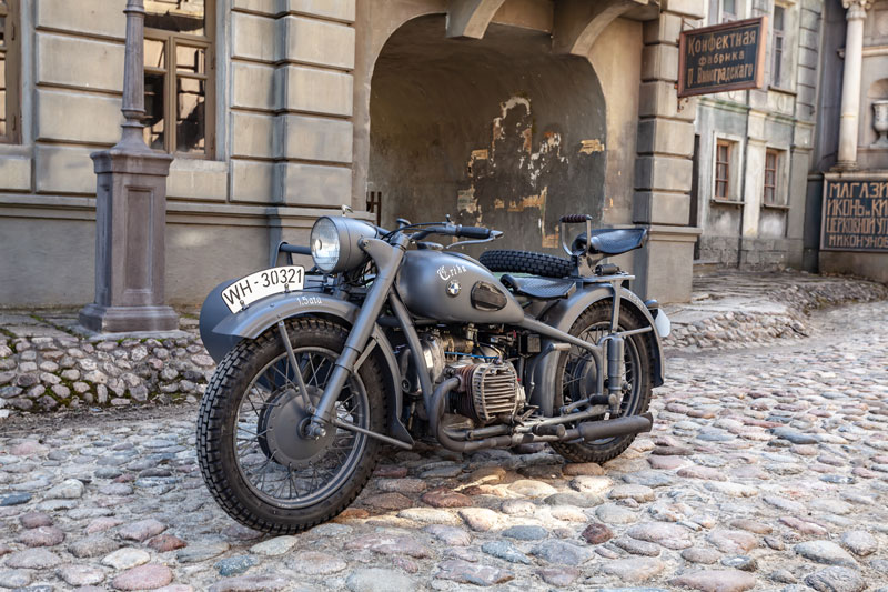 BMW R 71 тяжёлый мотоцикл (1938-1941 г.г.), Германия